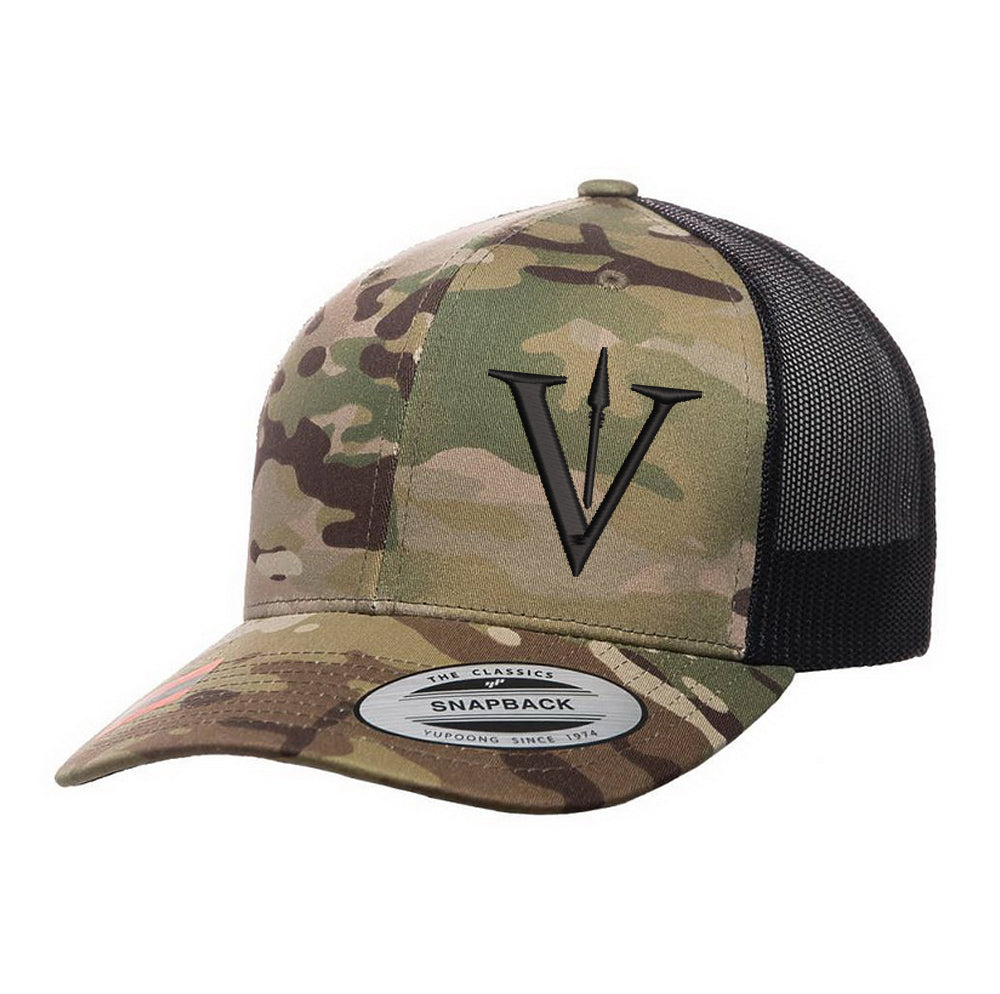 Obsidian V Spear Snapback (Multi options)